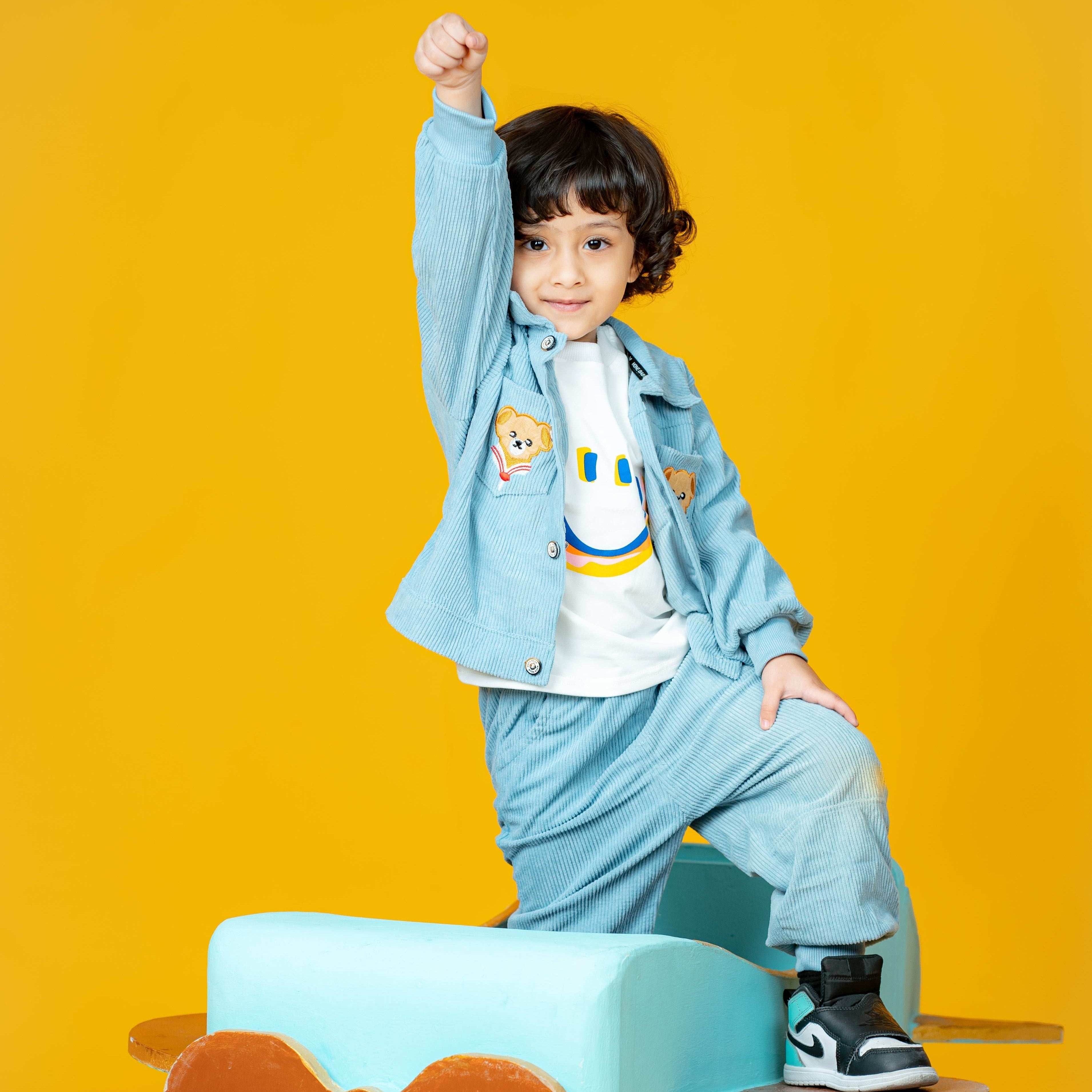 BOY'S 3 PIECE CORDUROY SET - Tutu Tata